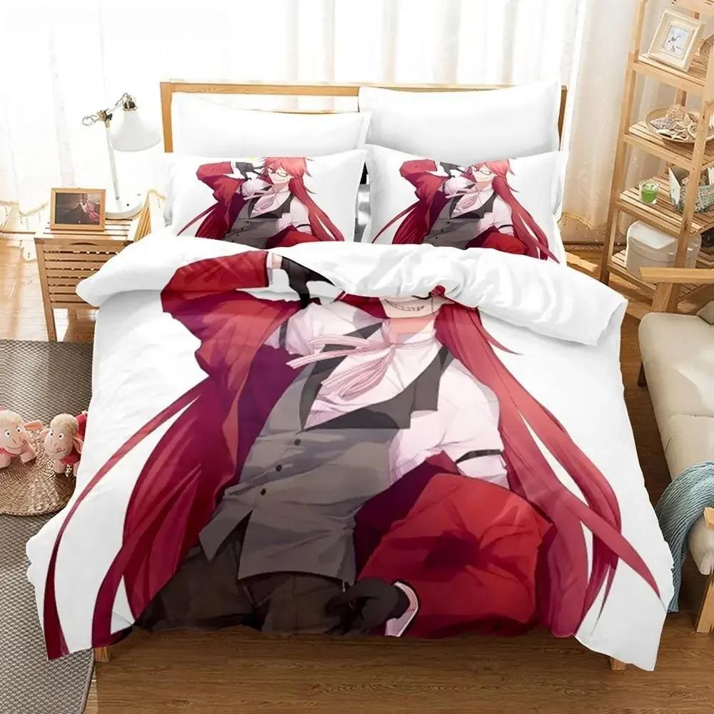 New Anime Black Butler Bedding Set Sebastian Ciel Dakimakura Microfiber Duvet Cover Single Double Cool Design