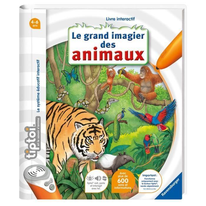 tiptoi, Interaktives Buch, Das große Tier-Bilderbuch, 4 Jahre, 13099000, Ravensburger