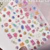 Summer Ice Clear Fruit Scrapbooking Stickers Fresh Candy Color Grapefruit Strawberry Waterproof Self Adhesive for DIY Journaling