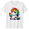 This Is My Happy Face TShirt Grumpy Unicorn Fantasy Animals Birthday