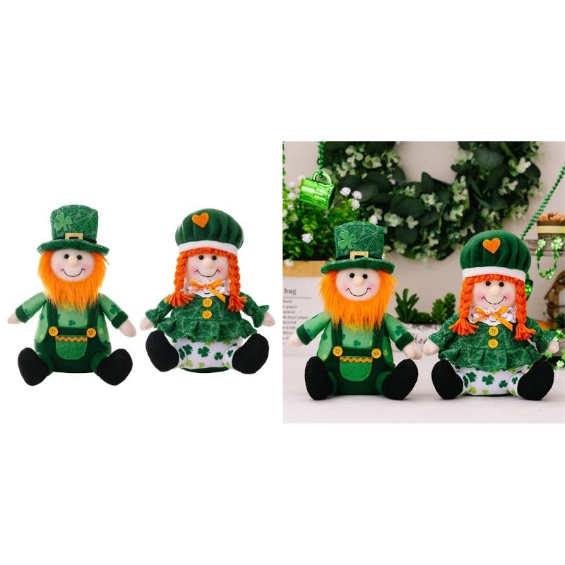 Charmings Irish Celebration Doll Patrick's Day Gnomes Exquisites Craftsmanships Great Addition Home Decorations