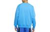 Nike Sweatshirts Men's Blue Crew Neck Moderate Regular DJ3025-446