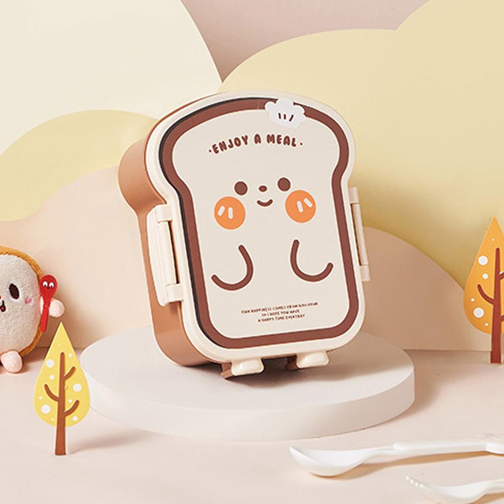 Unikátní tvar chleba Úložný box na potraviny Potravinářská plastová textura Obědový box Vhodný pro studenty a profesionály