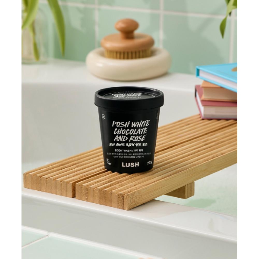 Lush [mothers] Posh White Chocolate   Rose   Body Wash Posh White Chocolate & Rose 100g