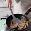 Baogang Silicone Kitchen Set: Semi-transparent Chinese Style Non-stick Spatula and Spoon, Food Grade, Ideal for Home Cooking.
