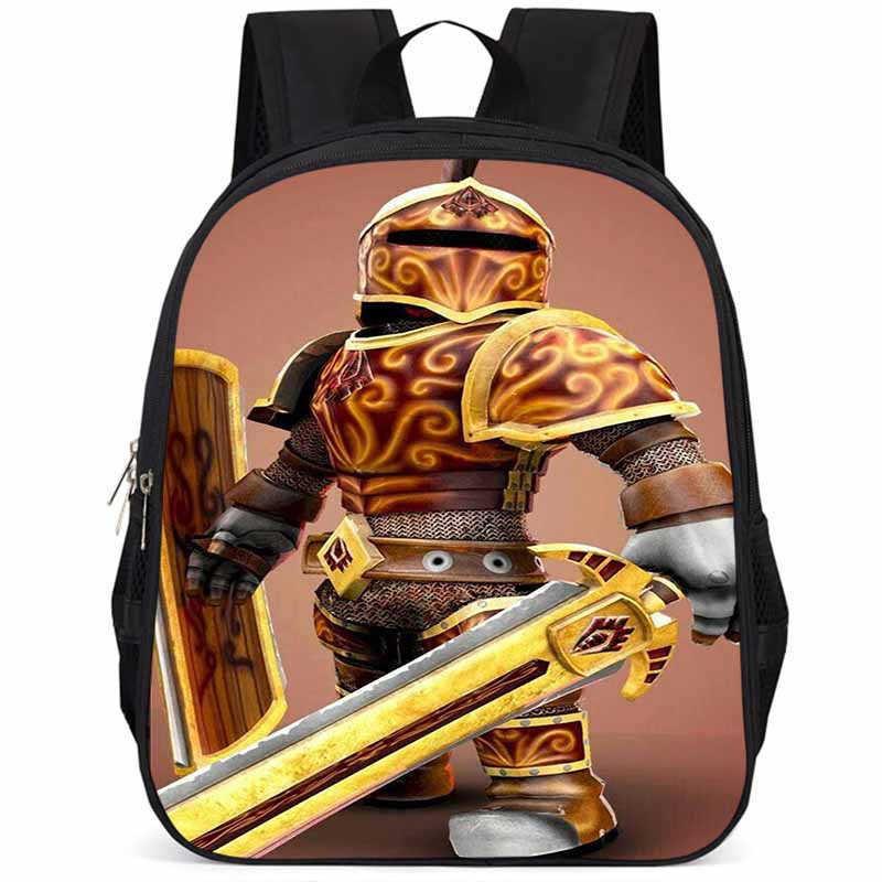 Roblox Large Capacity Lightweight Oxford Cloth School Backpack For Kids Boys Girls