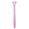 Rückenhaar-Trimmer Manuelles Rasieren Ergonomischer Langer Griff Rückenhaar-Entferner mit 8 Trimmerköpfen für Männer Rosa