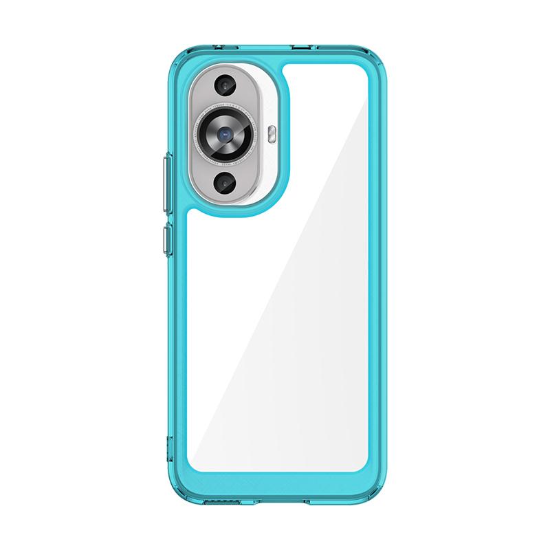 For Huawei Nova 12S Clear Case Nova 12S Cover Coque Fundas Hard Translucent Soft Frame Phone Bumper For Huawei Nova 12S