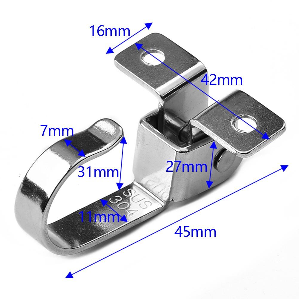 Edelstahl-Deckenhaken, Hochleistungs-Deckenhaken, Aufhänger, Schwingaufhängung, Wandhalterung, Kleiderbügel, Home-Laternenventilator-Oberhaken