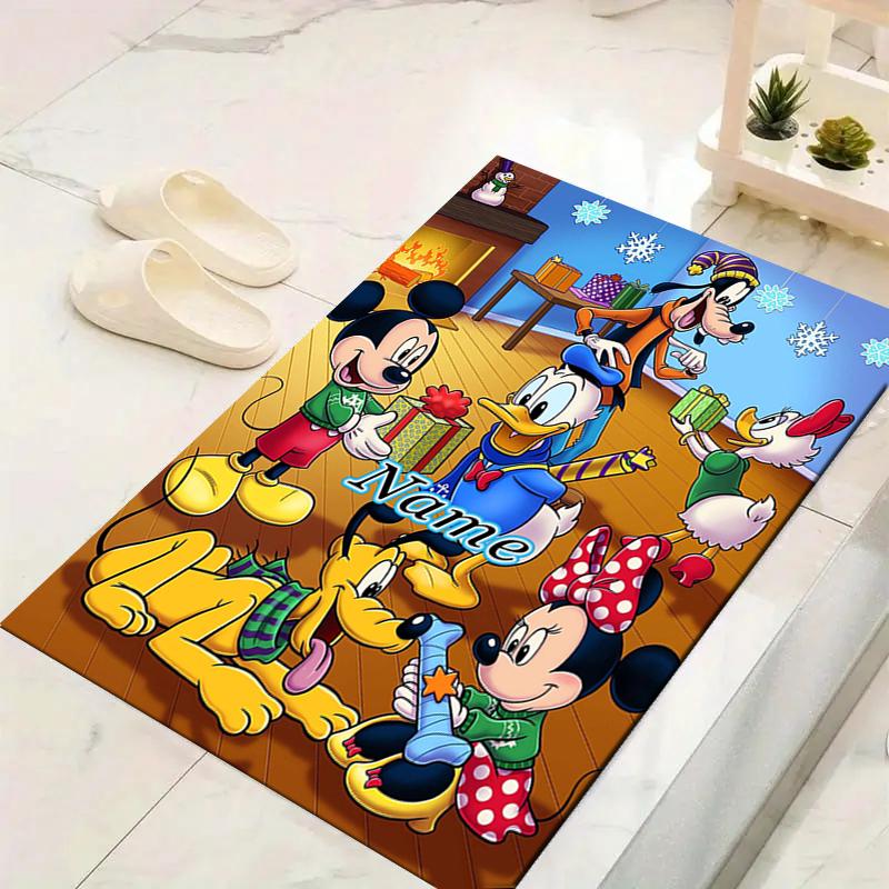 Custom 1Pc Minnie Mouse Adventure Rug Office Carpet Indoor Outdoor Entrance Doormat Nonslip Soft And Comfortable Living Room D916149