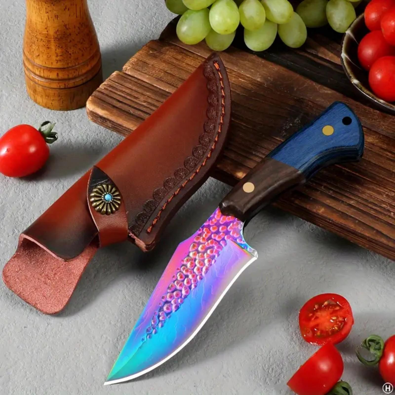 

Нож для карвинга с рукояткой из рога, острый и красивый нож.