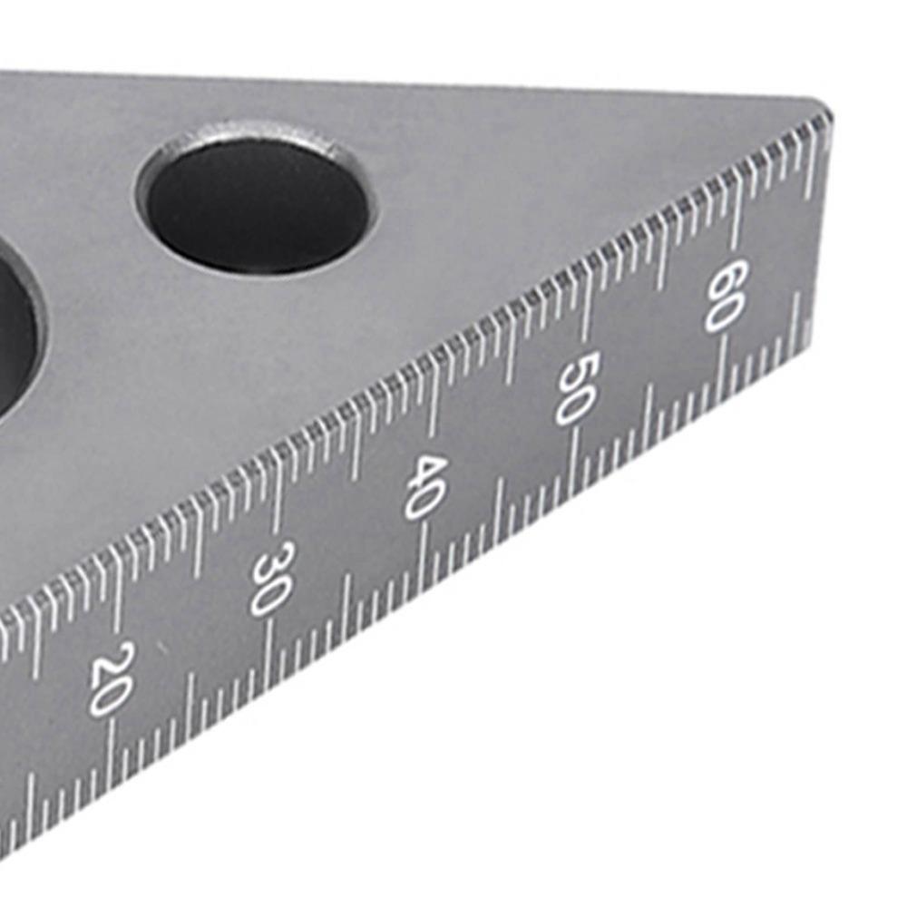 Aluminum Alloy Right Angle Ruler Layout Square  For DIY Woodworking Workshop