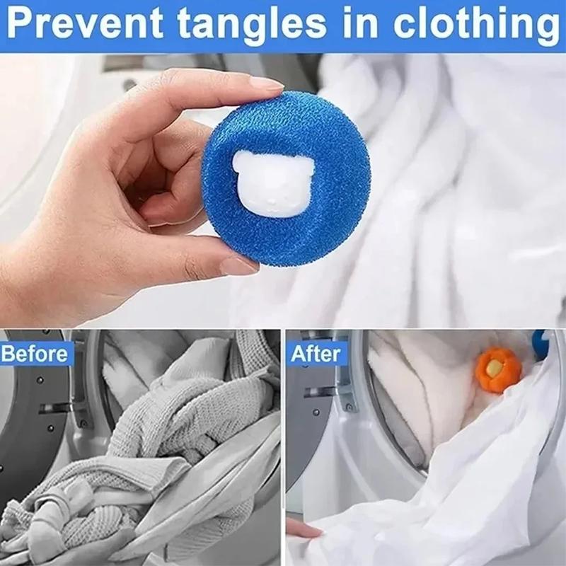 3/5/10pcs Laundry Balls Pet Hair Remover Reusable Balls Washing Machine Filter Removes Lint From Clothes Ball Catch