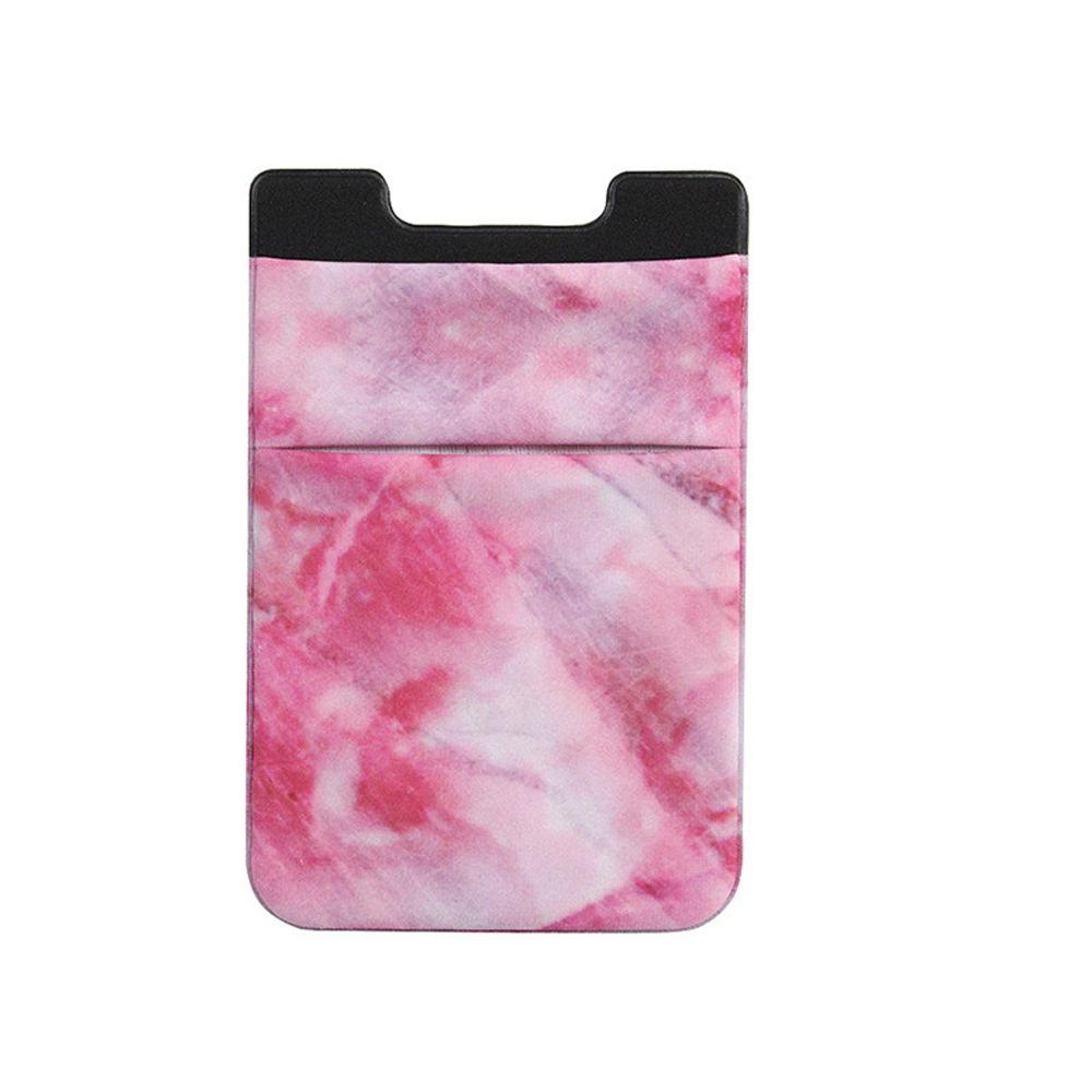 Elastic Mobile Phone Wallet Phone Back Pocket Phone Card Sleeve Phone Storage Wallet Card Holder