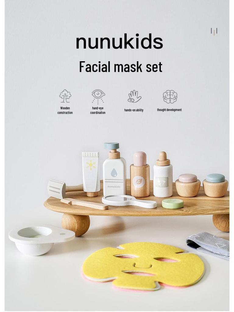 NunuKids Children's Cosmetics Playset: Little Girl's Dressing Table Toy