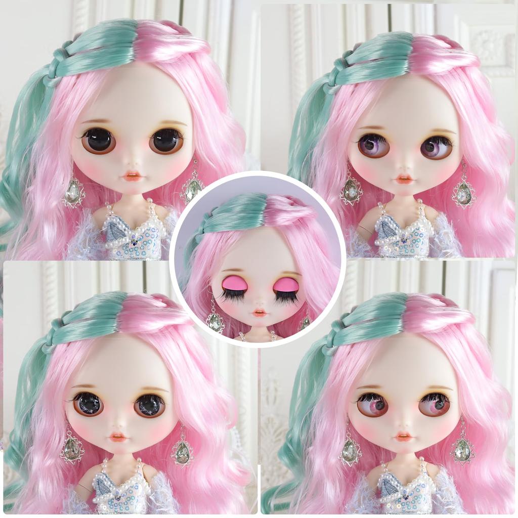 ICY Fortune Days Puppe Hinamatsuri 4 Arten von Pupillenfarben Make-up 19 verbesserte Gliederpuppen Puppe, Geschenk, + handbemalt +