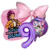 Kpop Demon Hunters Birthday Balloons Decoration Zoey Rumi Mira Girl Party Number Balloons Set Party Favor Home Decor Kids Gift