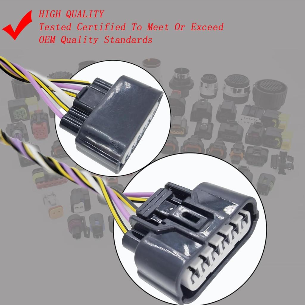699-199 Accelerator Pedal Position Sensor Assembly Harness Connector Plug Replacement for Honda Acura TL TSX MDX 2004-2008,Accord 2003-2007,CR-V