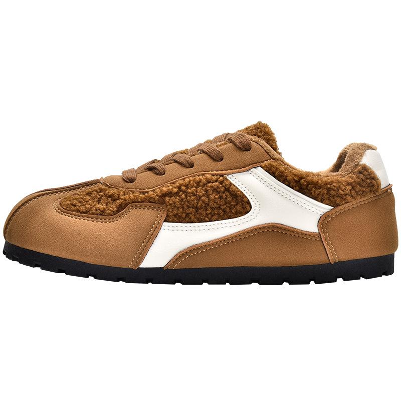 Winter new velvet casual shoes women's warm two cotton women's shoes 3136