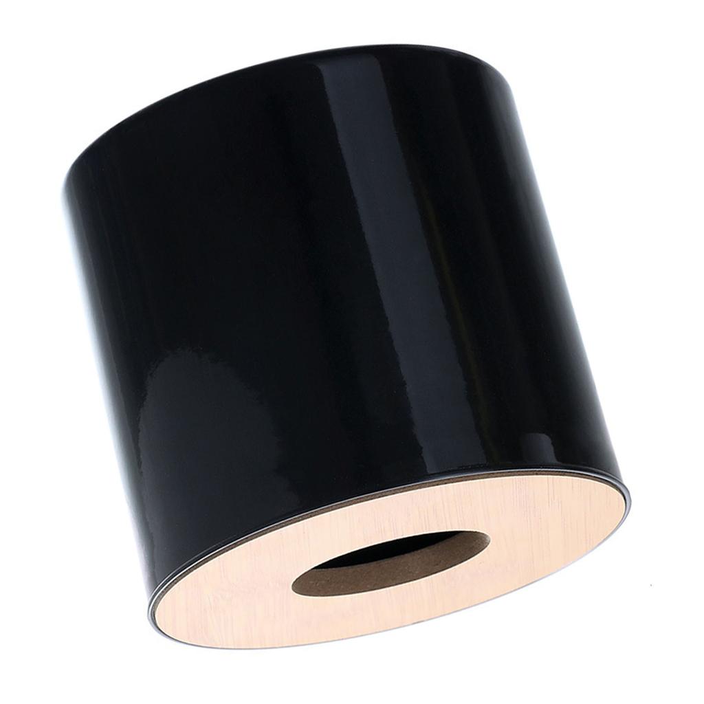 Roll Tissue Box Holder Innovative Modern Concise Large Space Round Tissue Toilet Paper Dispenser for Bathroom Living Room