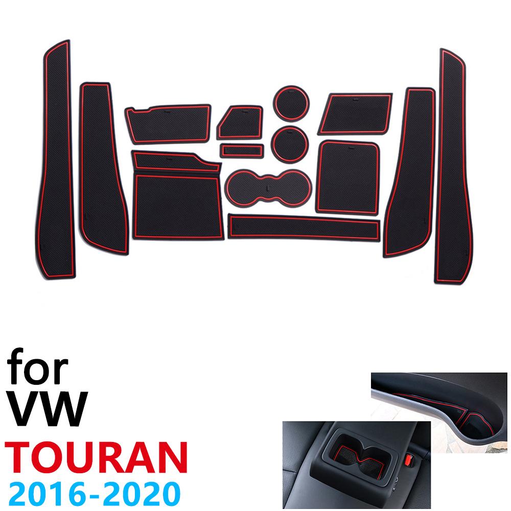 

Противоскользящий резиновый коврик с дверной подушкой для VW Touran Volkswagen MK2 2016 ~ 2020 2017 2018 2019 Аксессуары Коврик для