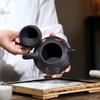200ml Yixing Purple Clay Teapot Handmade Peach Pattern Tea Pot Beauty Tea Infuser Kettle Household Chinese Zisha Teaware