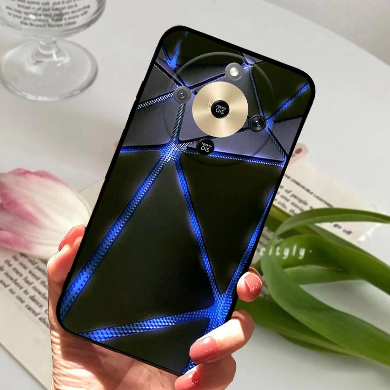 For Honor X9D Phone Case MTN-NX1 Cool Wolf Lion Silicone Back Cover For Honor Magic 8 Lite X 70 HonorX70 HonorX9d Soft TPU Funda