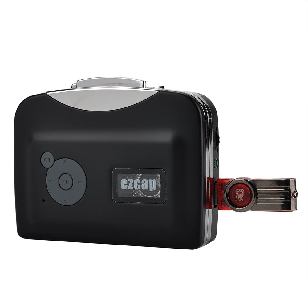 Ezcap230 USB Cassette Player with Earphones Tape-to-MP3 Converter Portable   Voice Recorder