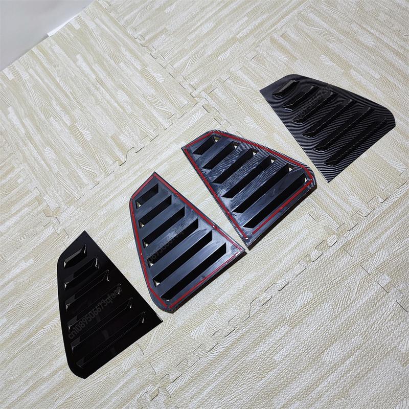 2 Pezzi Deflettori Laterali Posteriori Prese d'Aria Copri Parabrezza Per VW Golf 7 7.5 MK7 MK7.5 GTI GTD TSI TDI R R-Line 2013-2020 Kit Carrozzeria