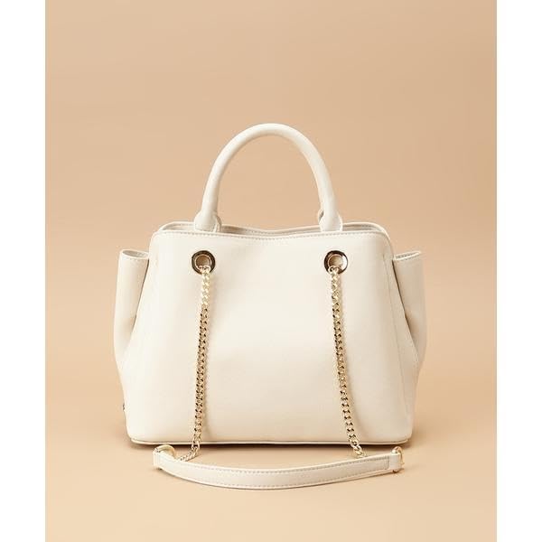 Tote Bag 2way Synthetic Leather Tote Bag 00032320135331 Gray [Samantha Thavasa] Women's