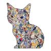 Adult High-Difficulty Irregular Cat Jigsaw Puzzle with Gift Money Box - Wacocetoy Wooden Version