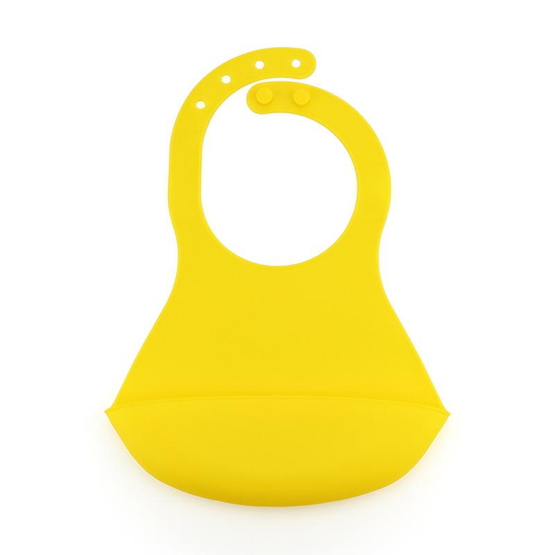 Silikon Lätzchen Baby Reistasche Wasserdichtes Lätzchen Baby Bedrucktes Tier Einfarbiges Lätzchen Baby Reistasche