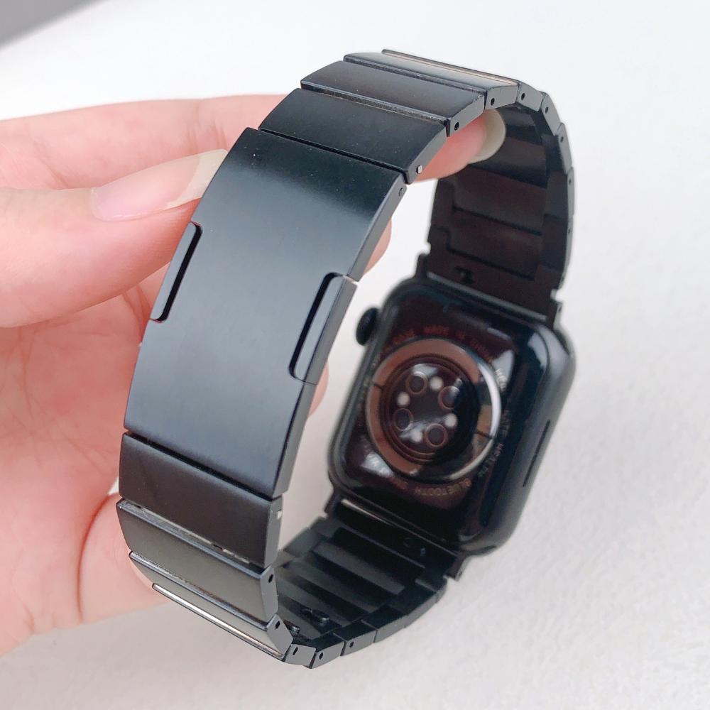 Stainless Steel Band for Apple Watch Series 10 46mm 42mm Metal Strap Bracelet IWatch 9 8 7 6 5 Ultra2 49mm 45mm 44mm 38 40 41mm