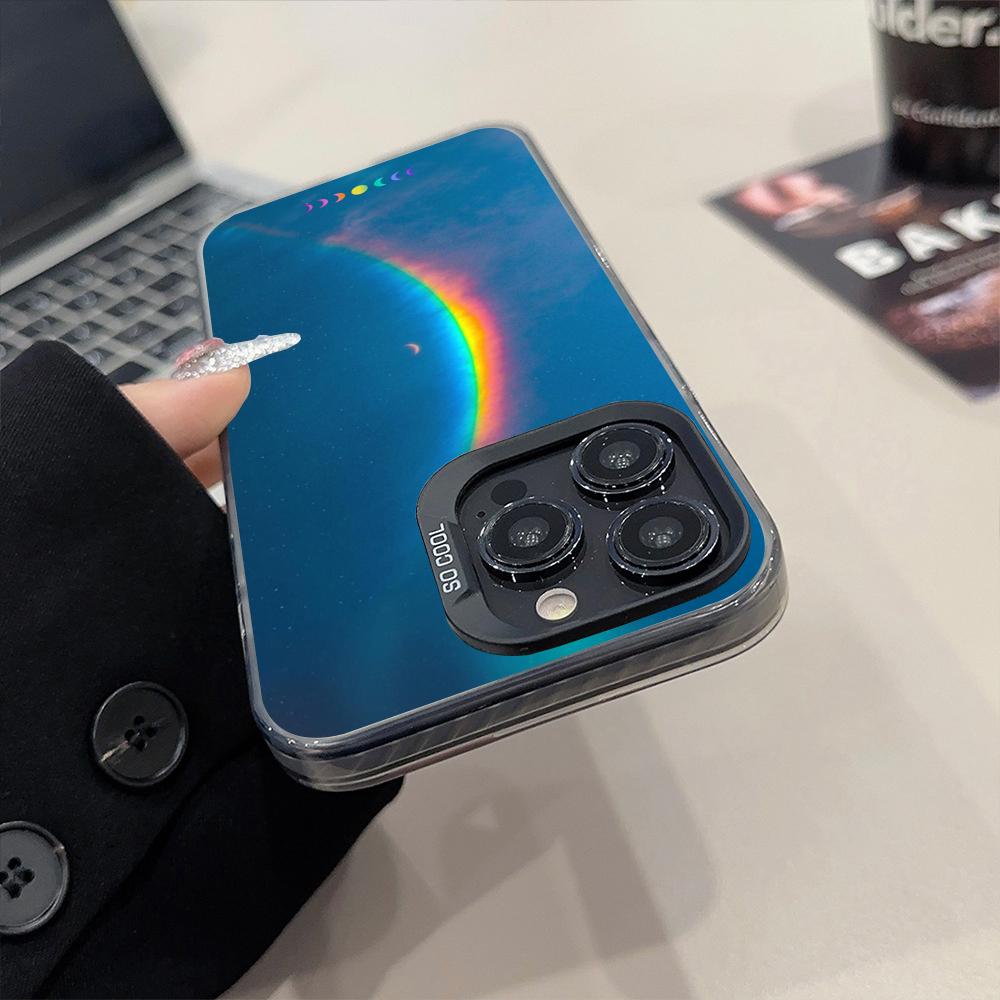 

Band C-Coldplay Moon Music Phone Case Matte Colored Silver For IPhone 15 14 16 13 12 11 Pro Max Plus XS X Shockproof Hard Cover iPhone 14 Plus