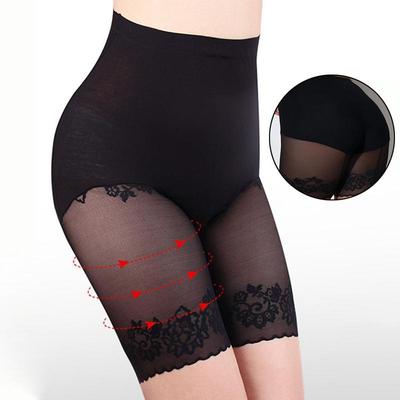 Boxeri Scurți Sexy cu Dantelă Femei Mărimi Mari Pantaloni Scurți de Siguranță Vară Chiloți Fără Cusături cu Talie Înaltă Anti Iritații Sub Fustă