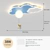 Cloud Children Lamp Bedroom Lamp Boy Girl Creative Balloon Ceiling Lamp Eye Protection Astronaut Room Lamp Airplane Outer Space