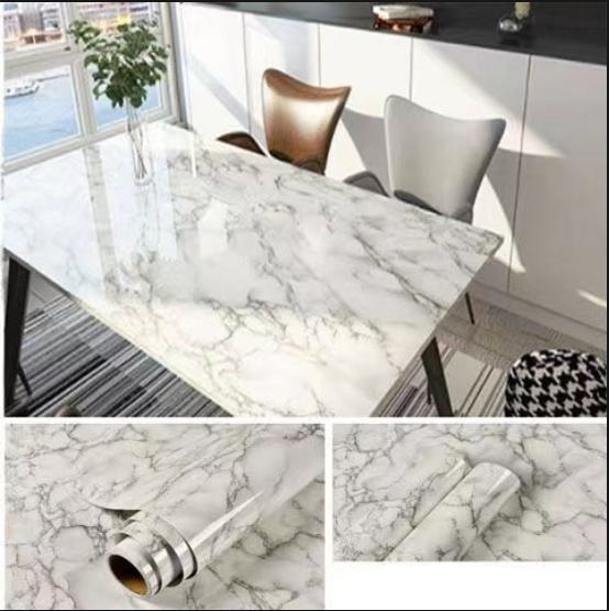 

5-метровые 3D мраморные обои и обои Наклейки на стены ПВХ Винил Водонепроницаемые 3D самоклеящиеся обои для настенного стола Гостиная Домашний декор