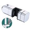 Bracket Shower Head Holder Bathroom Chrome Head Holder Mount 18-25MM 360° Rotation Adjustable Bath Rail Shower