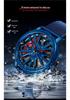 Sanda 1057 Men's Quartz Watch: Hollow Design with Mesh Strap