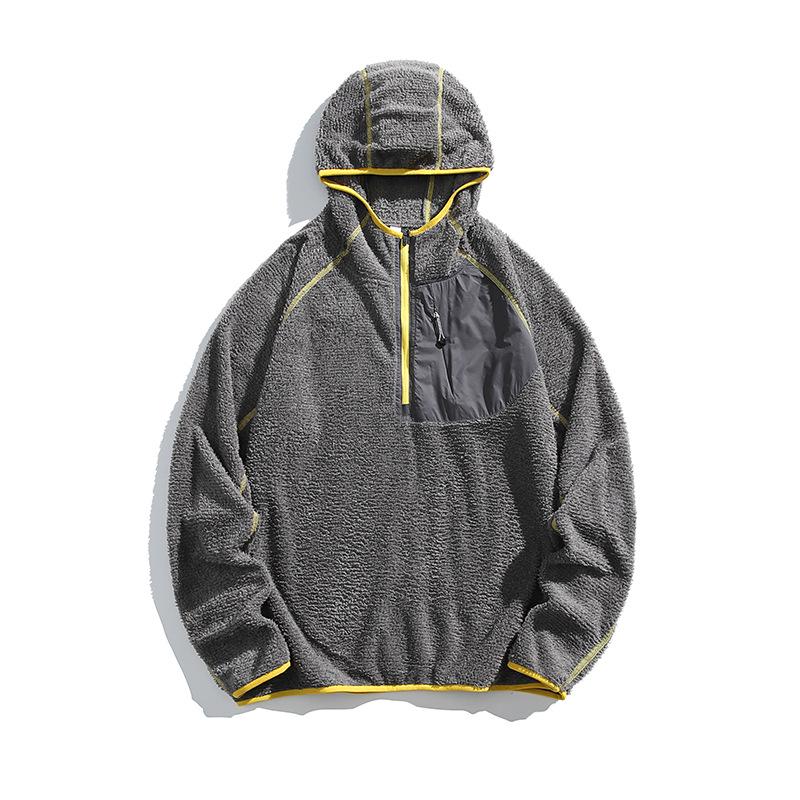

Lightweight Outdoor Autumn Fleece Patchwork Insulation Bag Medium