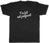 I'm Fat Not Pregnant Funny Mens Unisex T-Shirt Tee