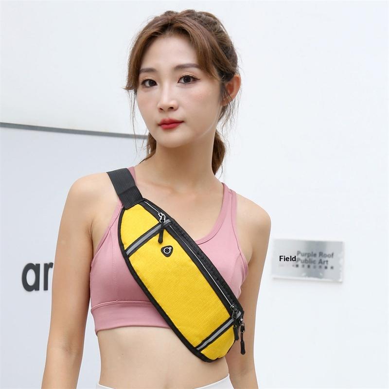 Waterproof Running Waist Belt Adjustable Unisex Elastic Slim Phone Holder for Outdoor Sports Travel and Hiking