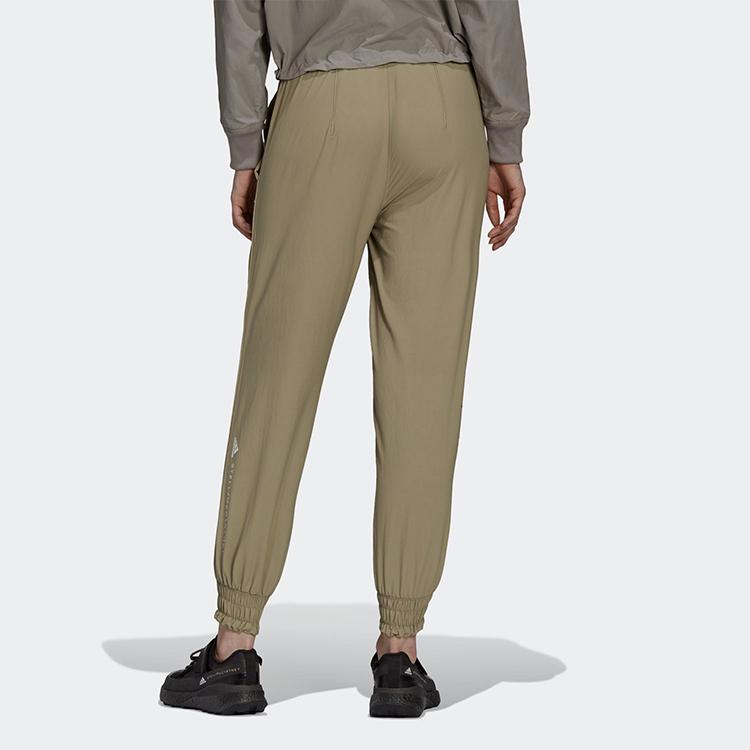 Adidas X Stella McCartney Loose Fit Jogger Pants Women Bottoms Khaki GL7614
