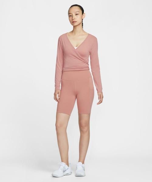 Nike Relaxed Dry-Fit Top - Rust Pink / Hv3658-685