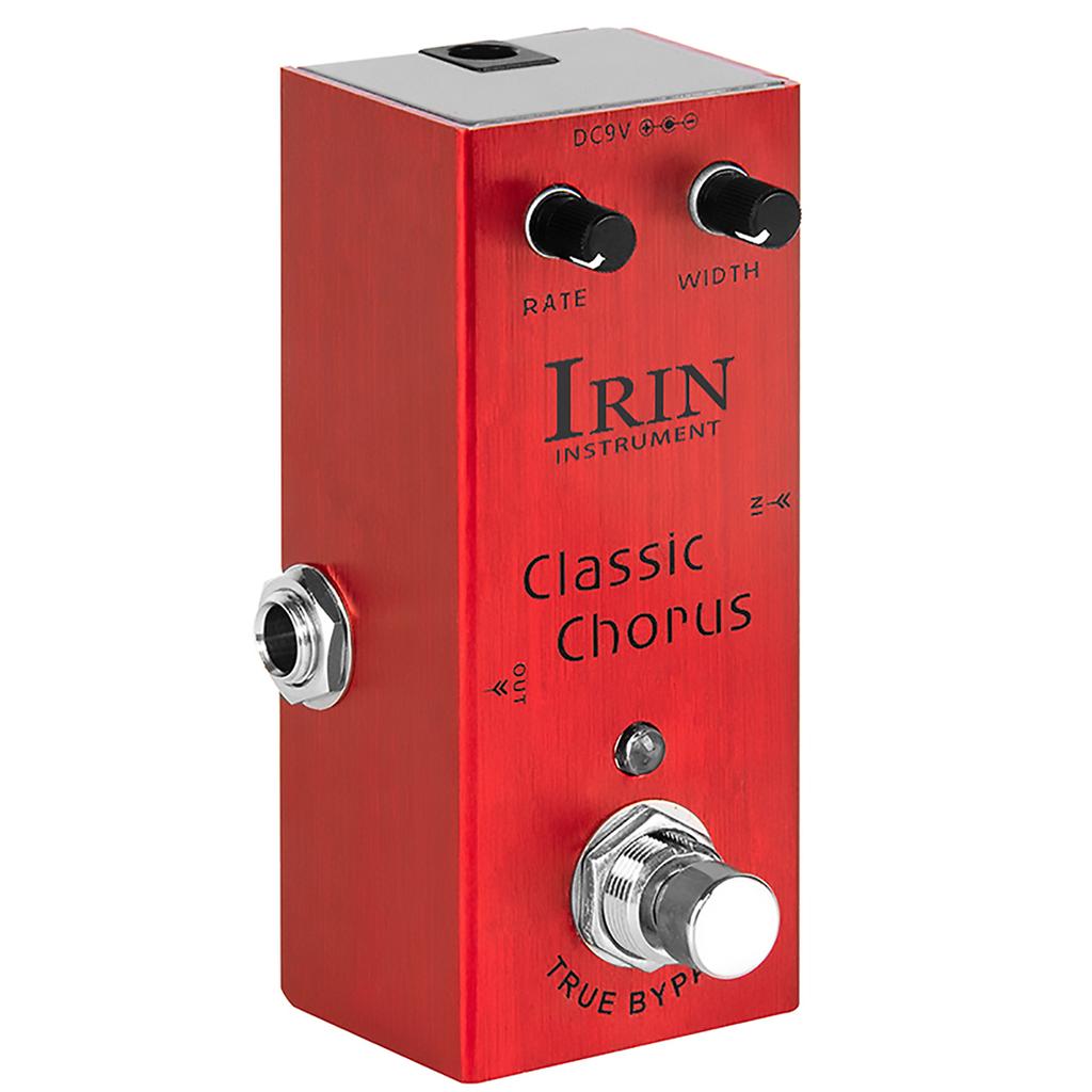 IRIN AN-09 Electric Guitar Classic Chorus Effects Pedal True Bypass Metal Enclosure Effects Electric Guitar Parts & Accessories