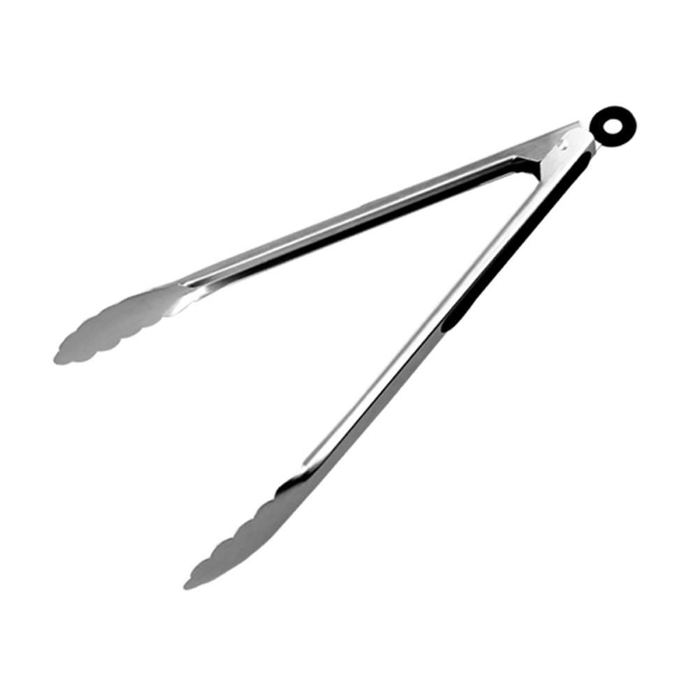 Tongs 9/12/14/16 Inch Stainless Steel Grilling BBQ Kitchen Clip Lock Tong Kitchen Supplies