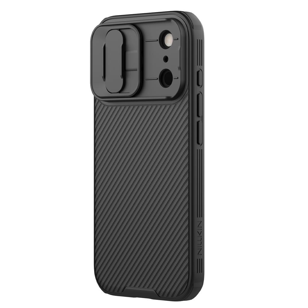 NILLKIN Camshield Pro Series for iPhone 17 Pro Case PC + TPU Slide Camera Lid Phone Cover