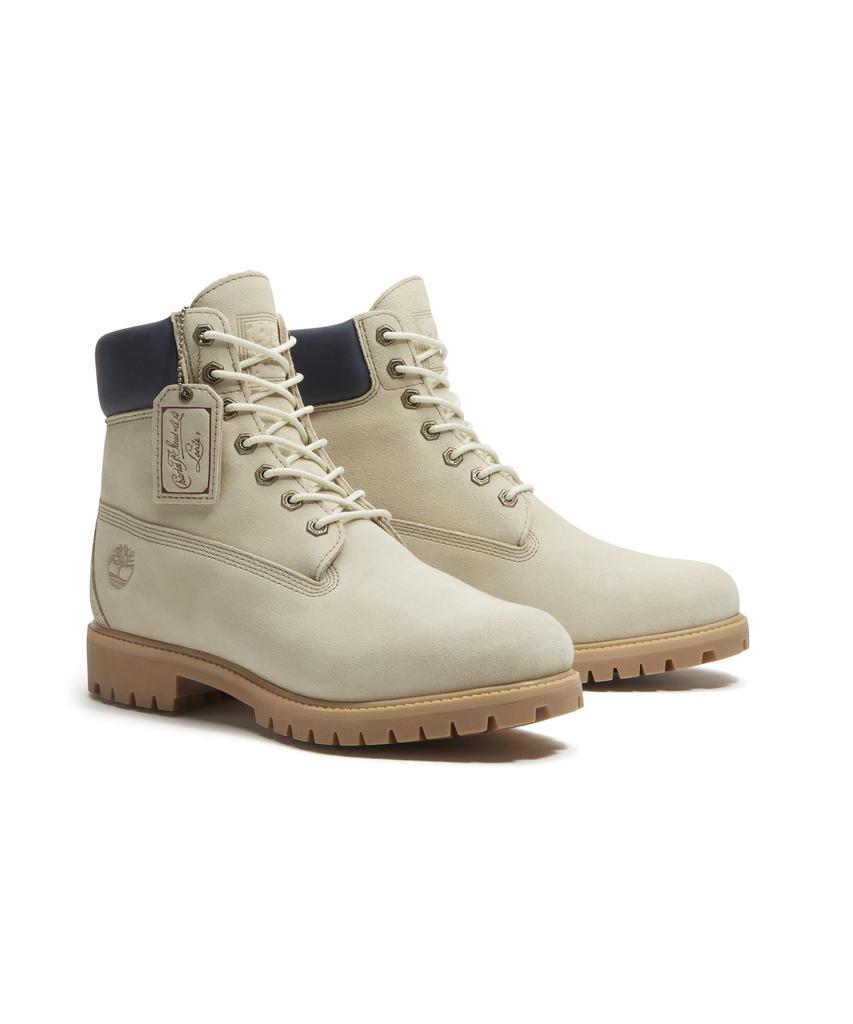 Timberland (Men'S) Premium 6-Inch Lace Waterproof Boots - Light Beige:Dark Blue / A6G1R-Afj