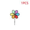 1-3PCS Garden Wind Spinner Portable Decoration Windmill Spinners Cloth Flower Spinners Outdoor Kids Toy for Garden Lawn Yard