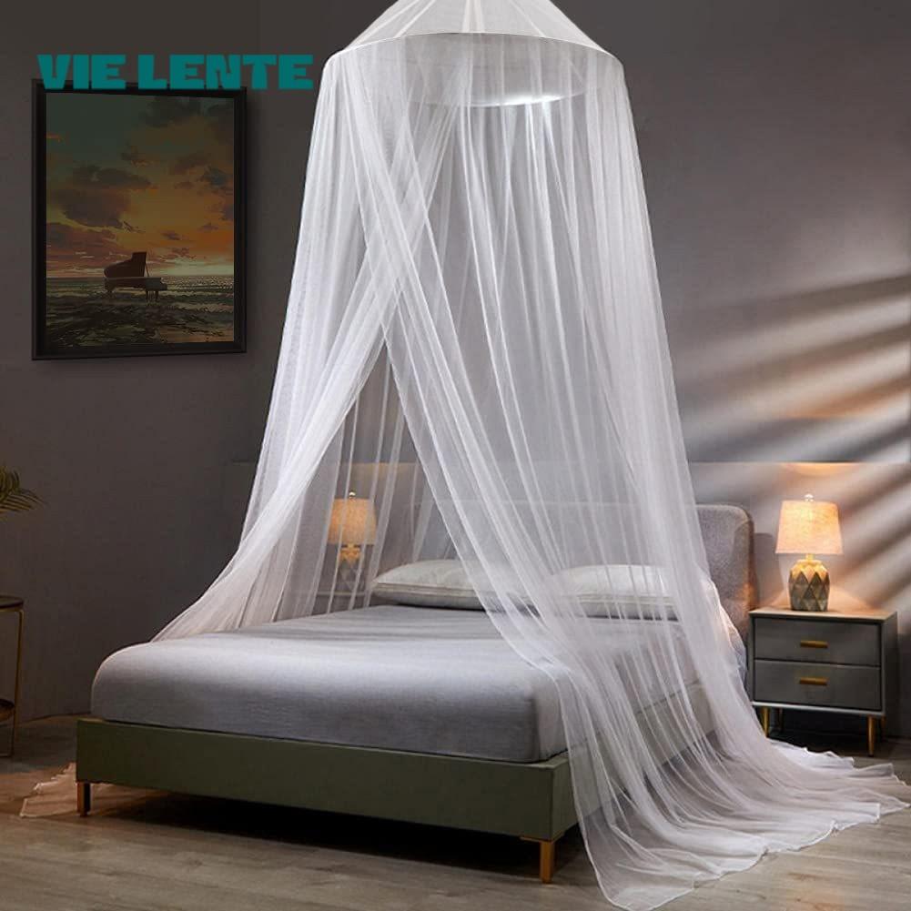 Zanzariera a Cupola Grande Zanzariera da Appendere Rete per Letto Tenda Repellente per Insetti e Mosche Protezione per Casa Tenda da Letto Dropshipping